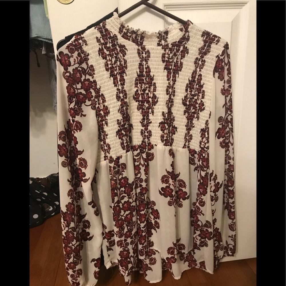Floral Blouse🌹🥀